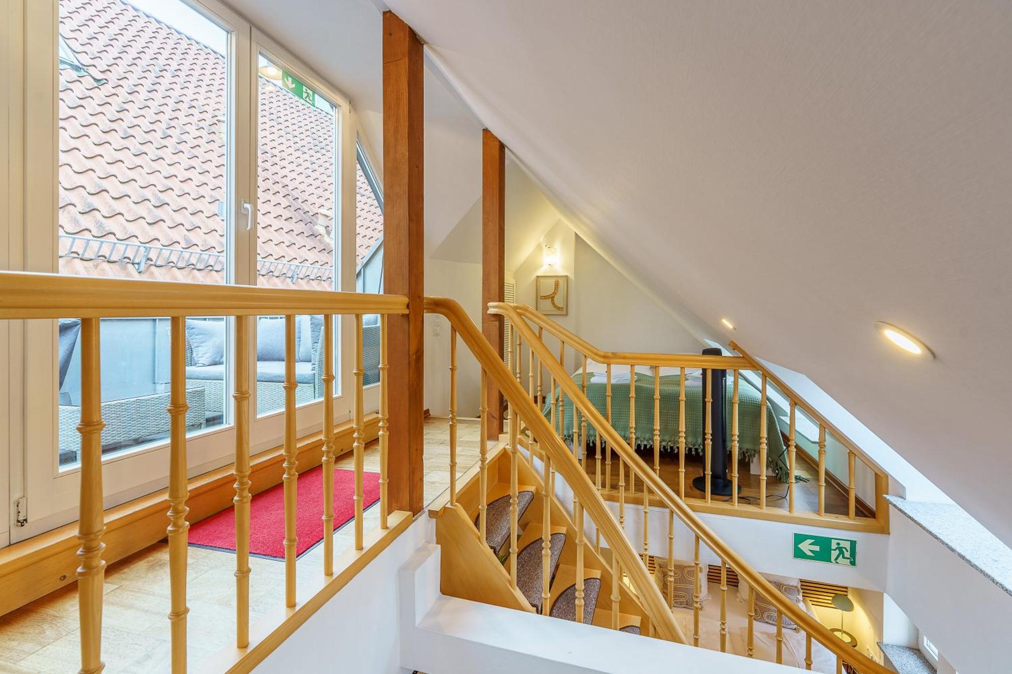 Maisonette Am Holstentor Mit Dachterrasse Und Heimkino Любек Екстер'єр фото