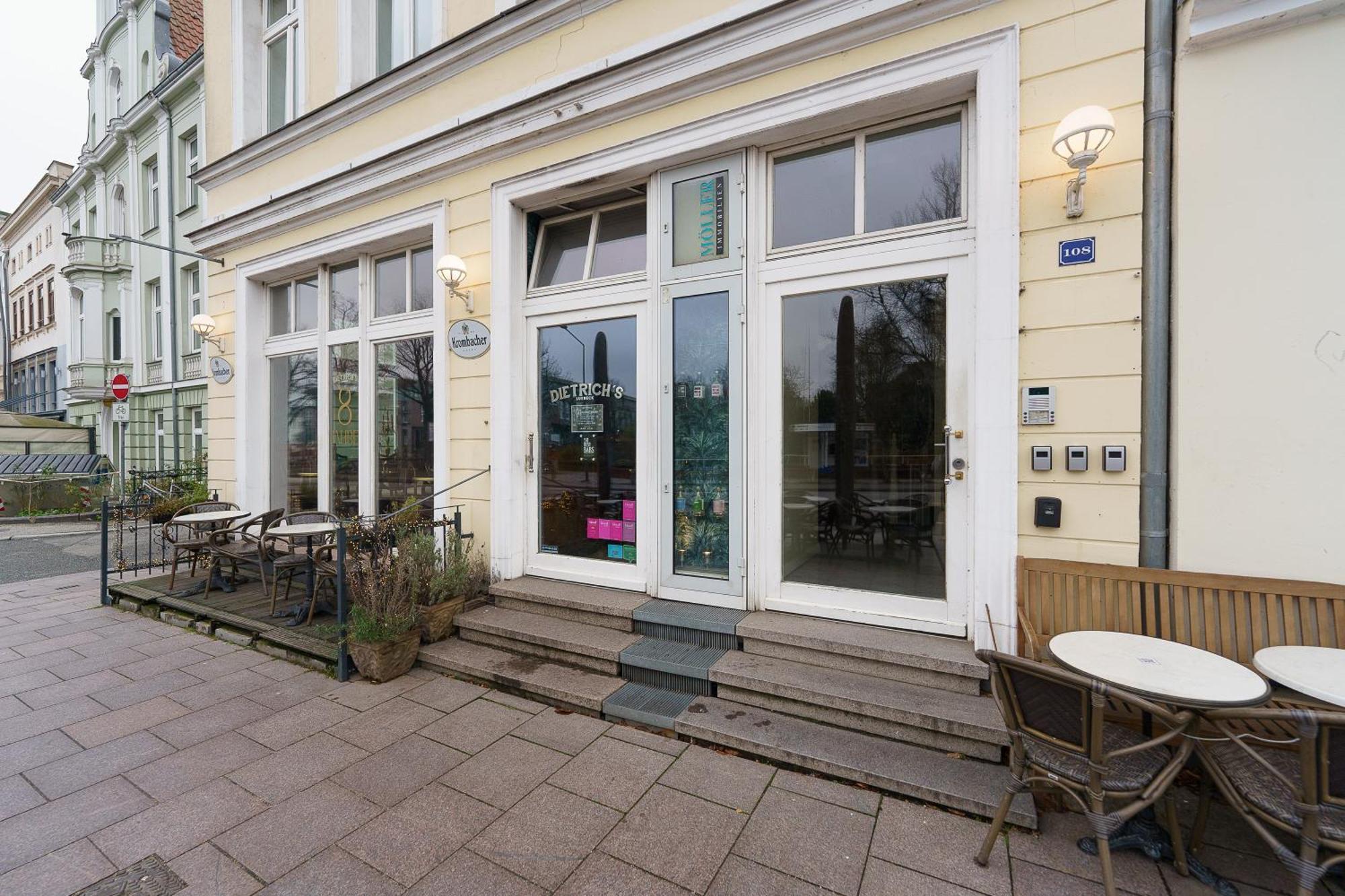Maisonette Am Holstentor Mit Dachterrasse Und Heimkino Любек Екстер'єр фото
